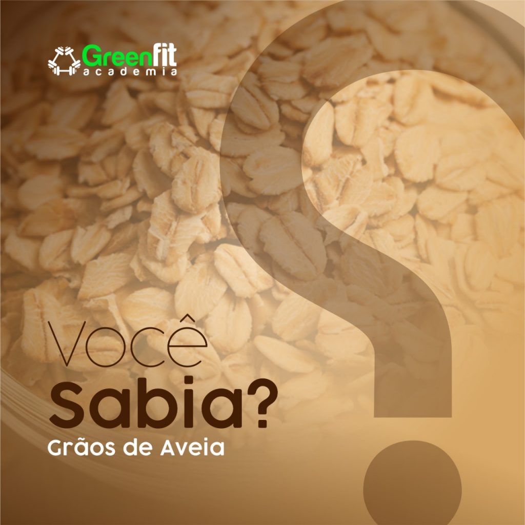 Você sabia? - grão de aveia